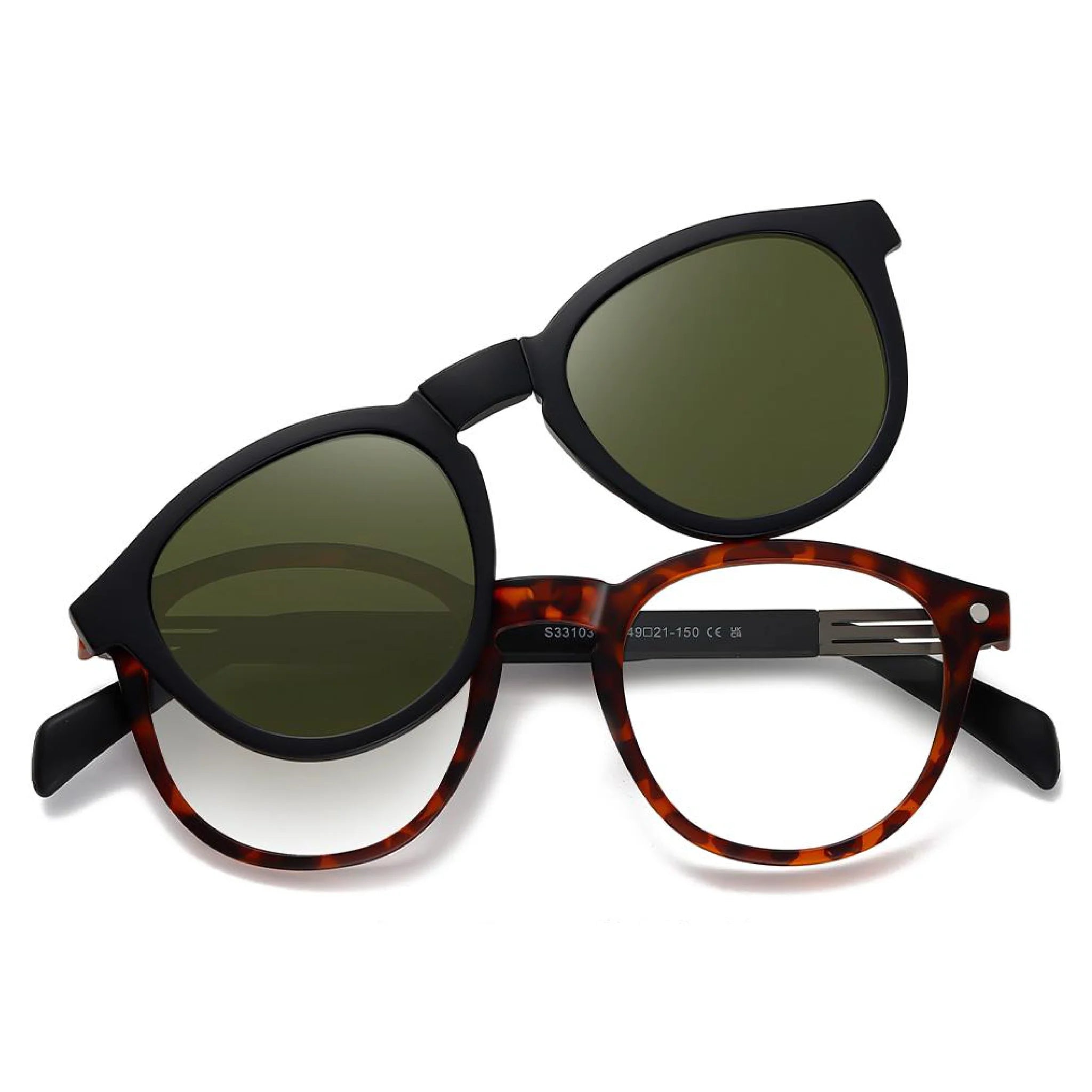 Round Combination JS-S33103 Glasses Manufacturer - Joyiris