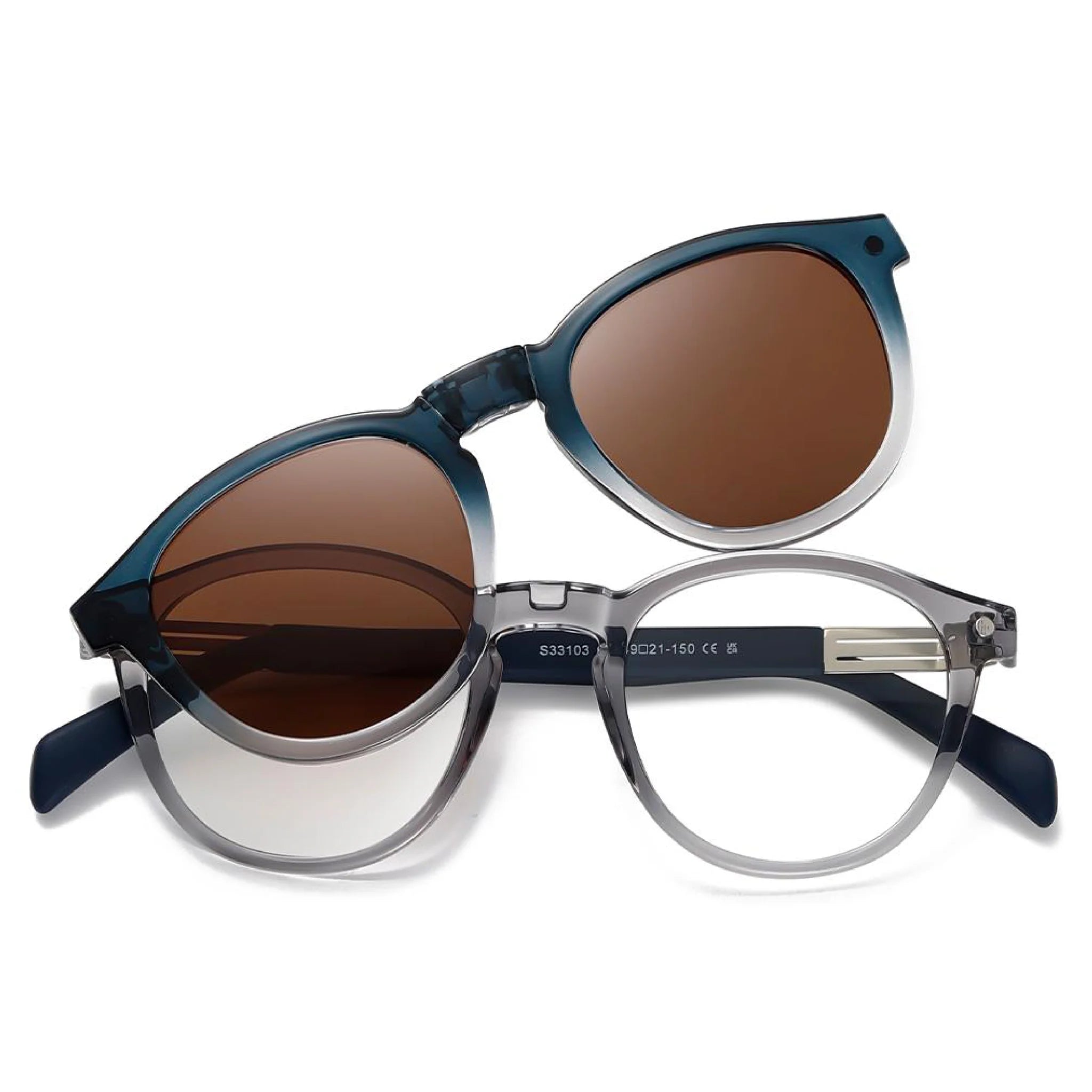 Round Combination JS-S33103 Glasses Manufacturer - Joyiris