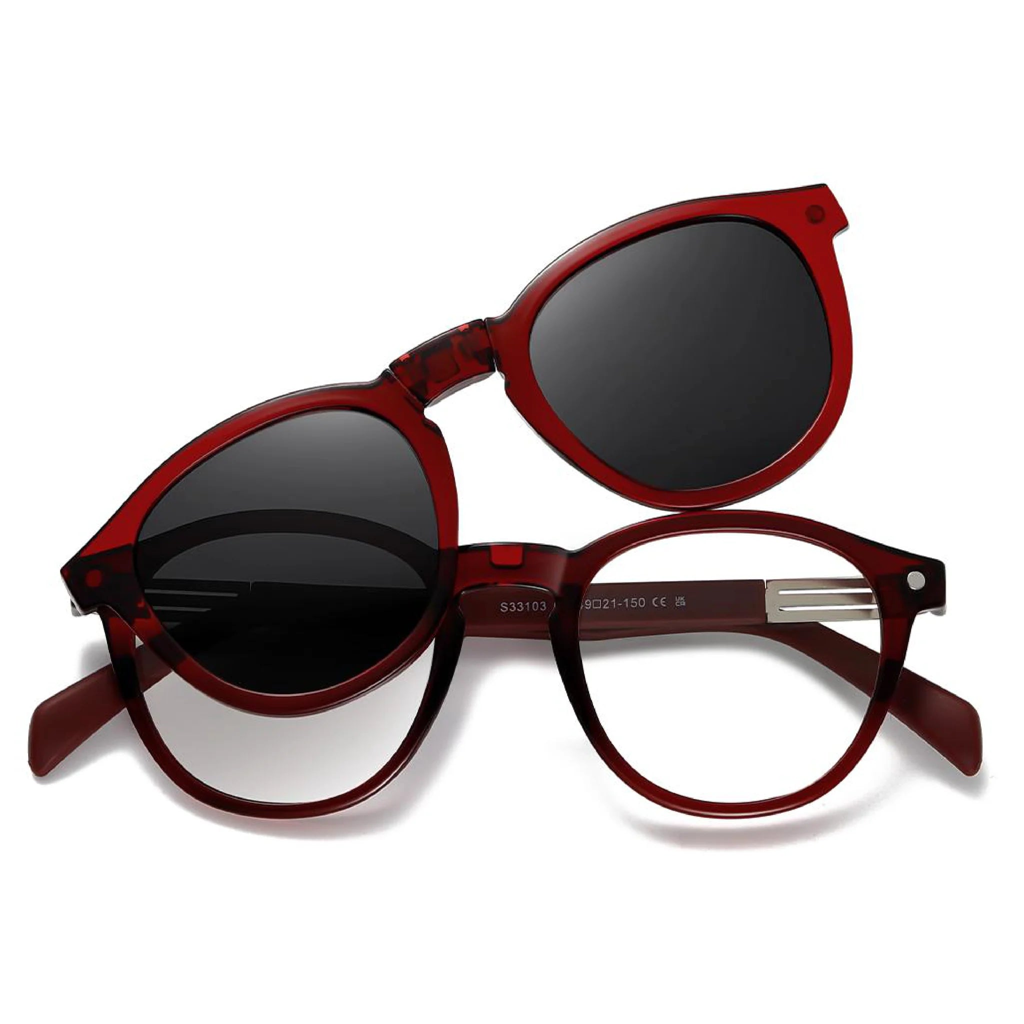 Round Combination JS-S33103 Glasses Manufacturer - Joyiris