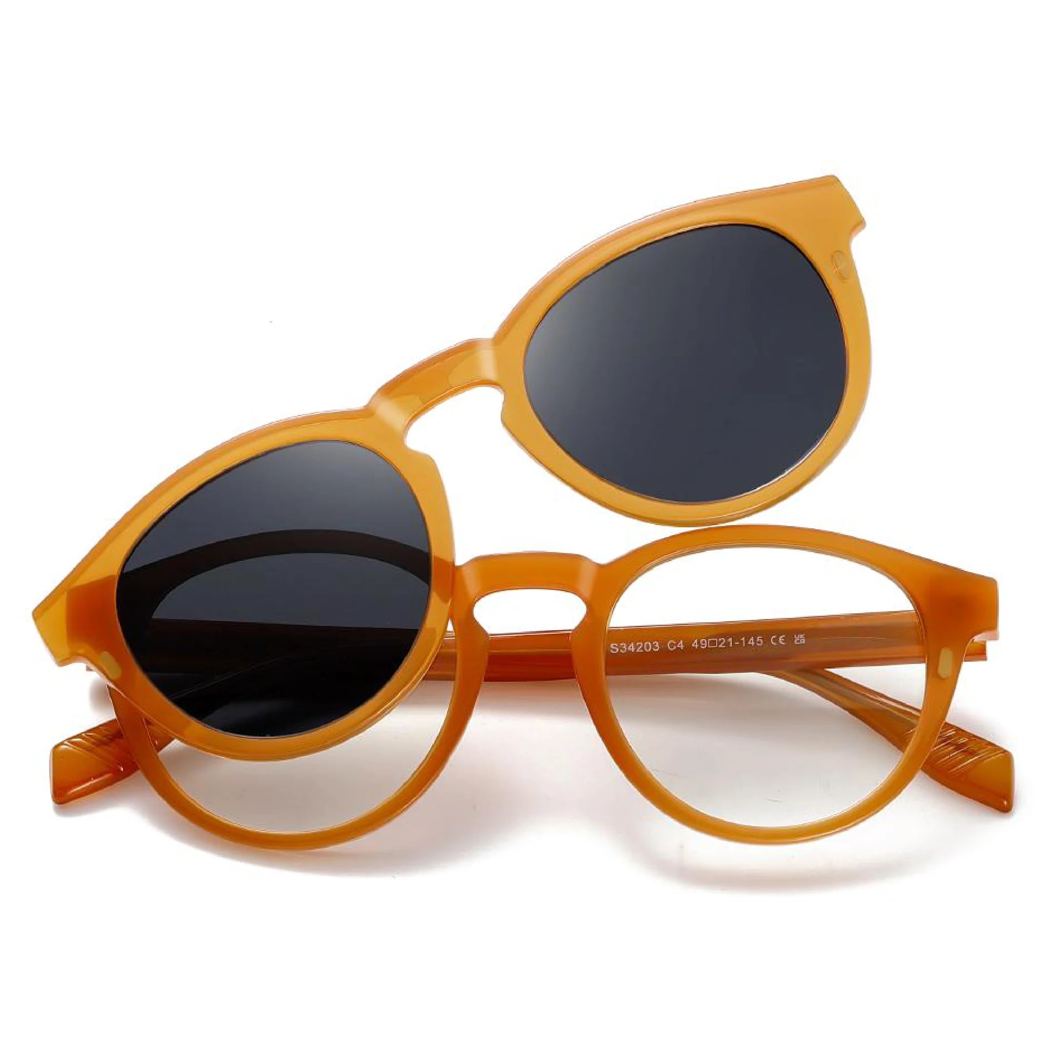 Round Combination JS-S34203 Glasses Manufacturer - Joyiris