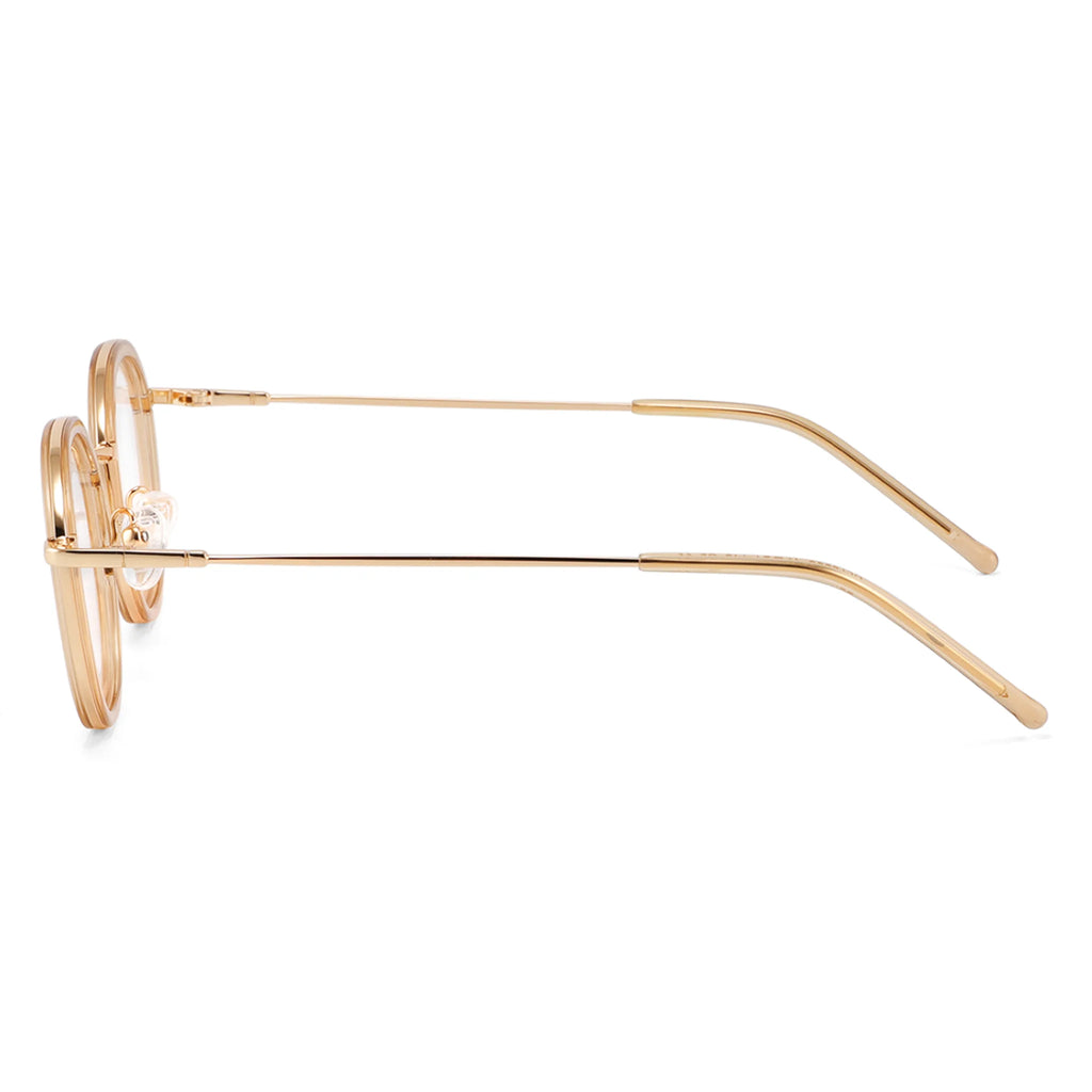 Round Acetate & Metal Optical Frames JT-GL8988 - Joyiris Eyewear
