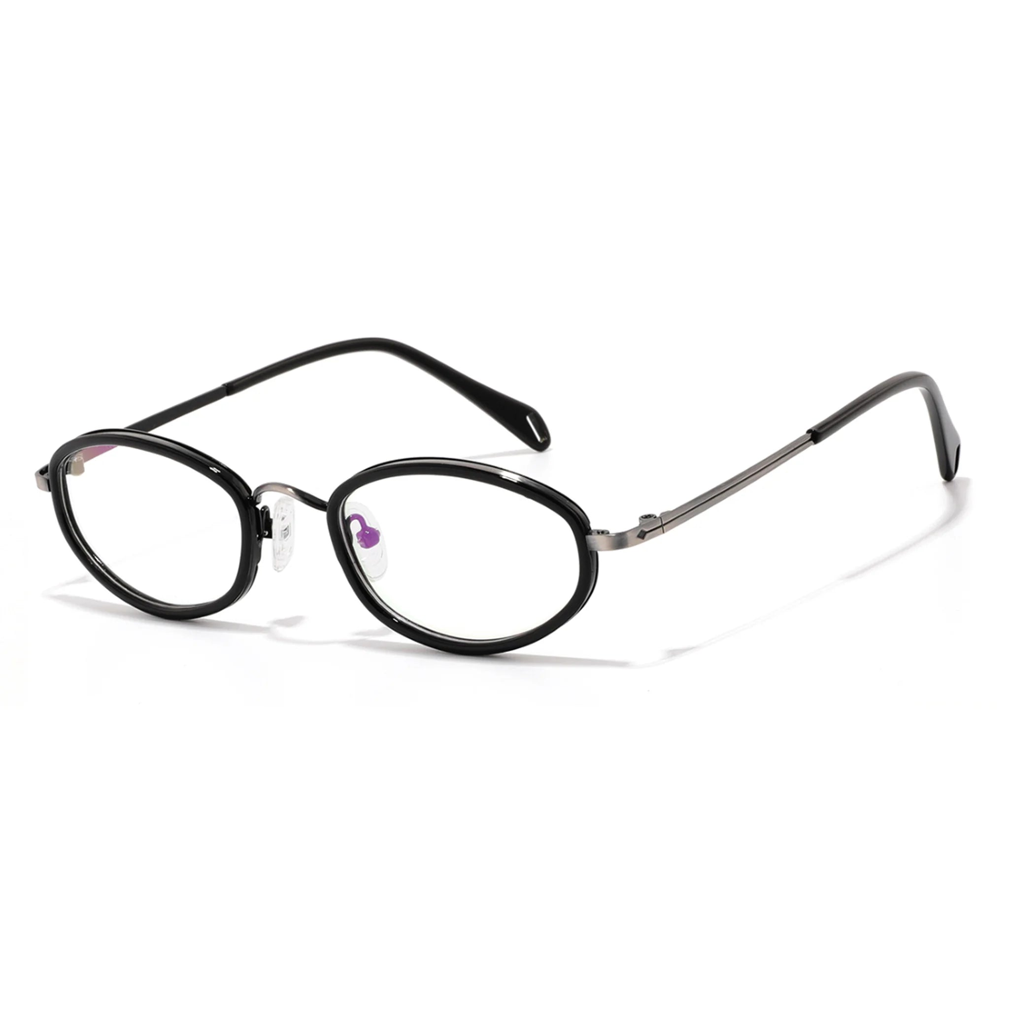 Oval Acetate & Metal Optical Frames JT-GL9049 - Joyiris Eyewear