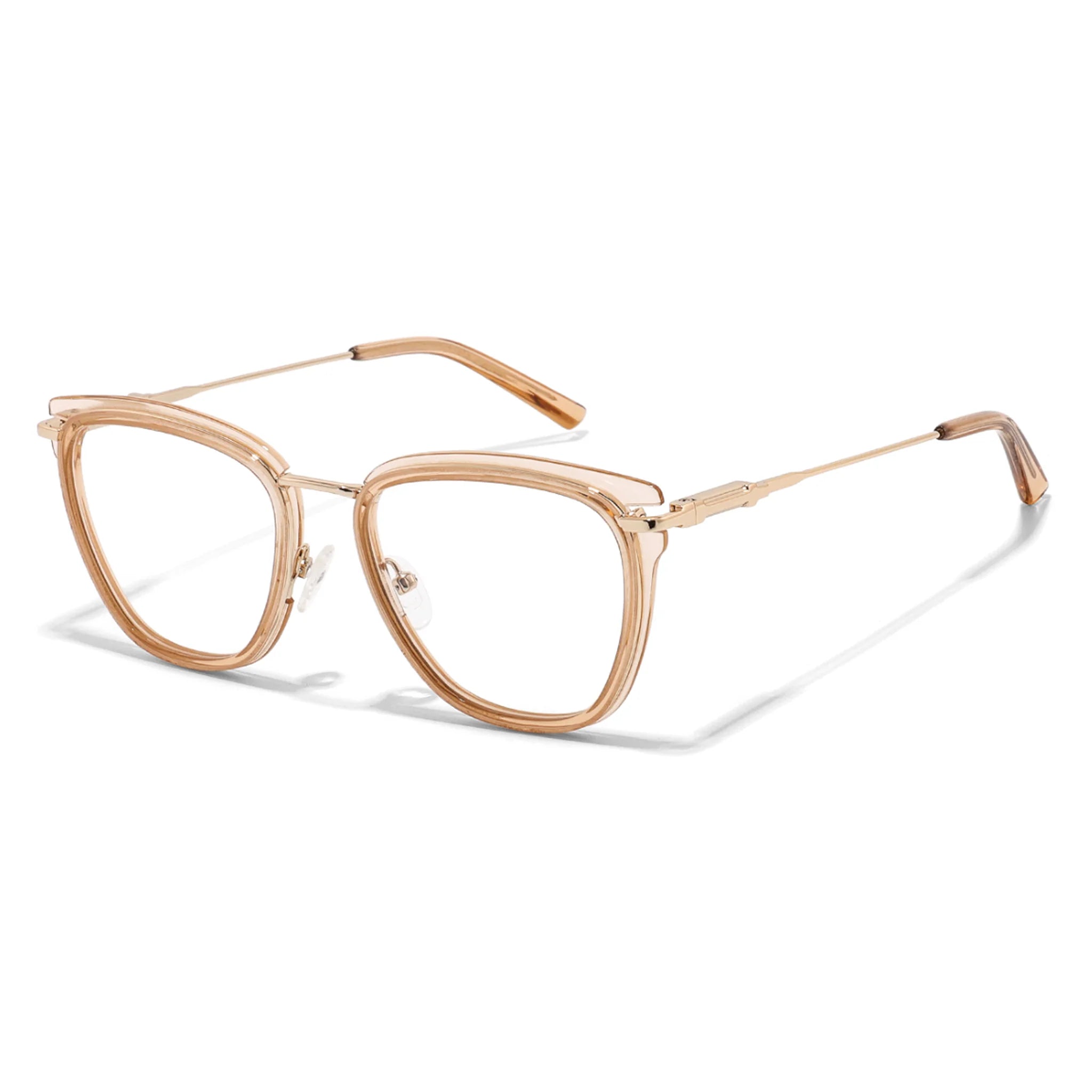 Oval Acetate & Metal Optical Frames JT-GL9237 - Joyiris Eyewear