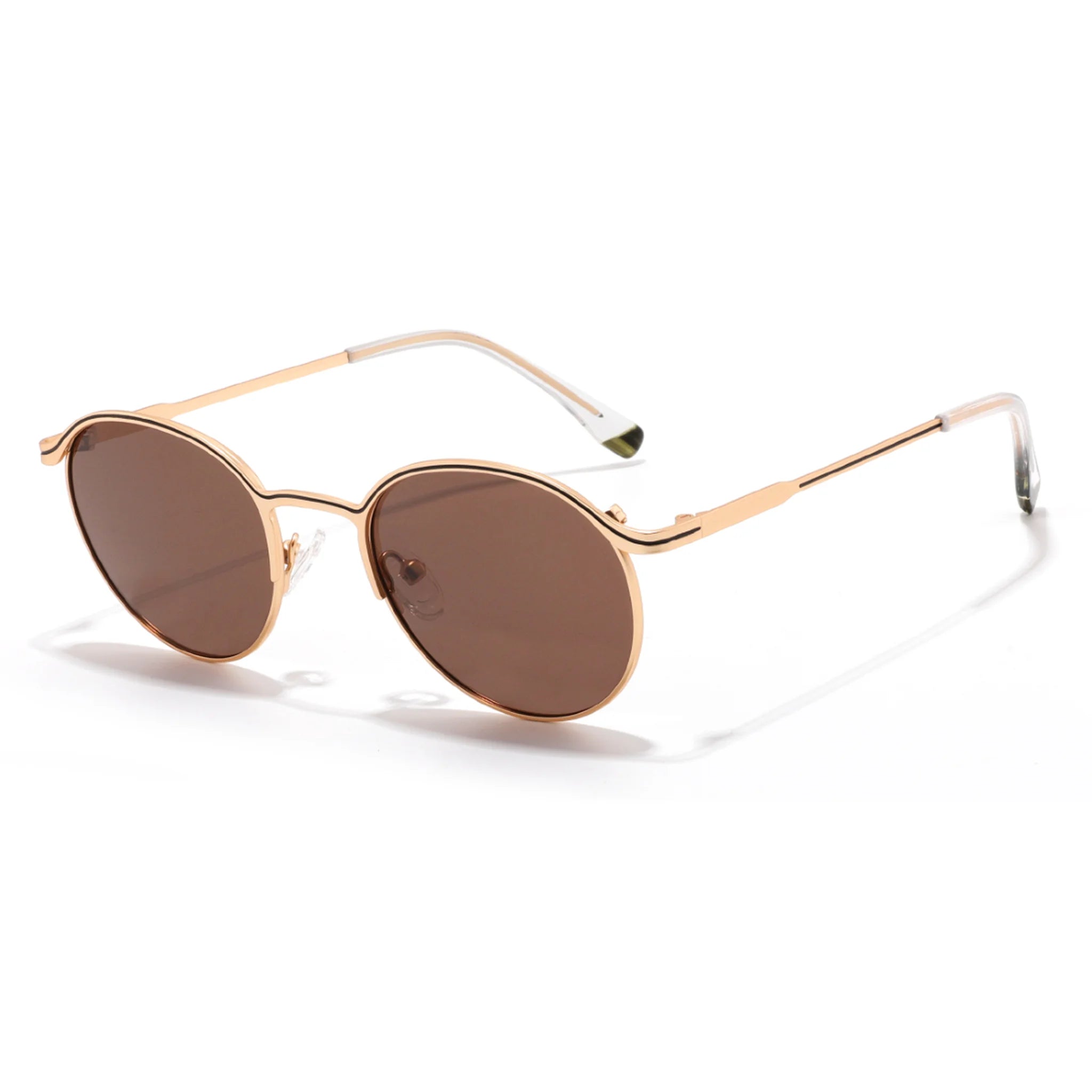 Oval Metal Sunglasses JT-GLT8604 - Joyiris Eyewear
