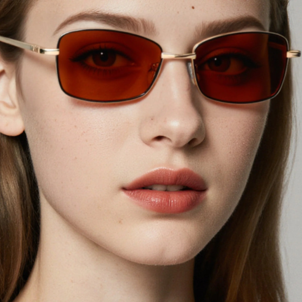 Rectangle Metal Sunglasses JT-GLT8656 - Joyiris Eyewear