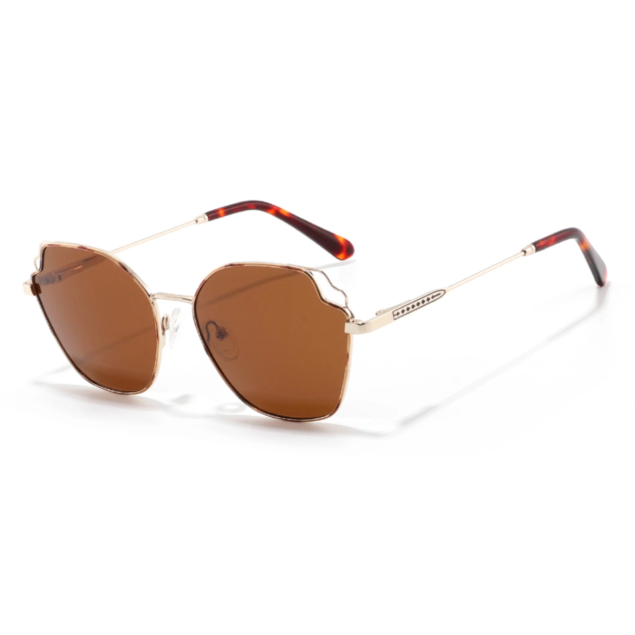 Geometric Metal Sunglasses JT-GLT8751 - Joyiris Eyewear