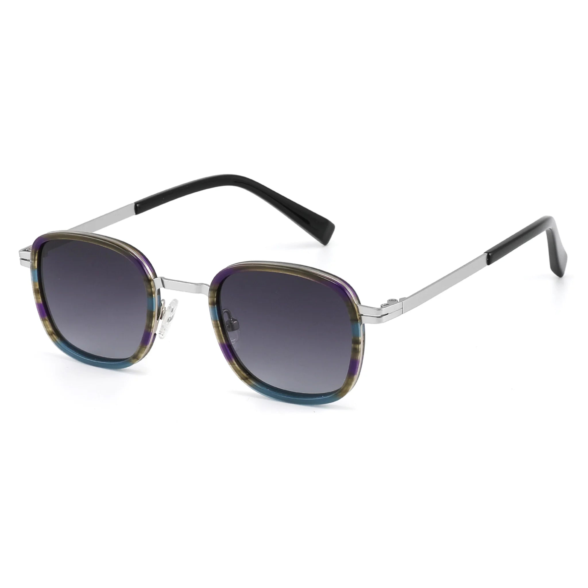 Square Acetate & Metal Sunglasses JT-GLT8838 - Joyiris Eyewear