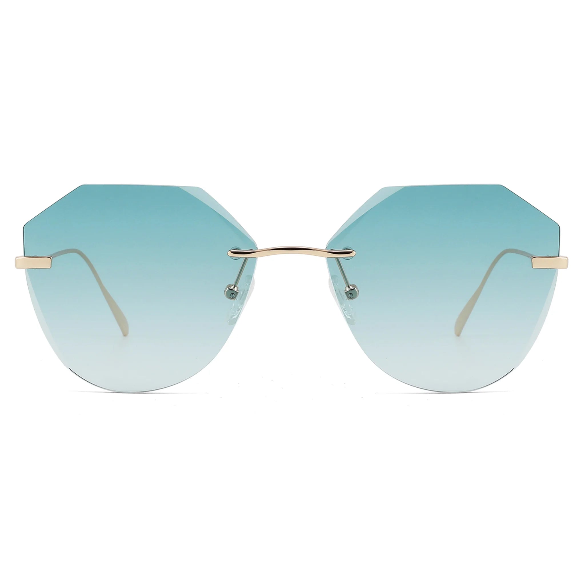 Geometric Metal Sunglasses JT-GLT9008 - Joyiris Eyewear