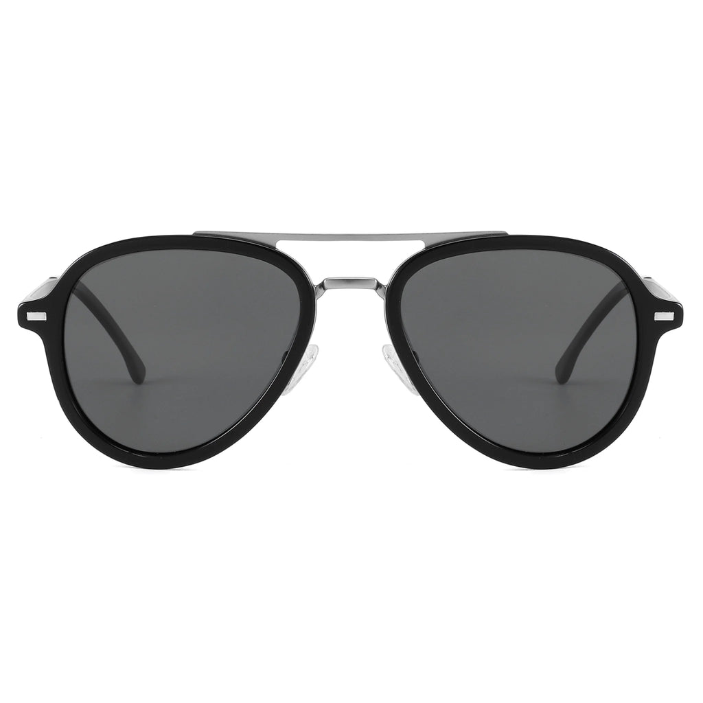 Oval Acetate & Metal Sunglasses JT-GLT9029 - Joyiris Eyewear