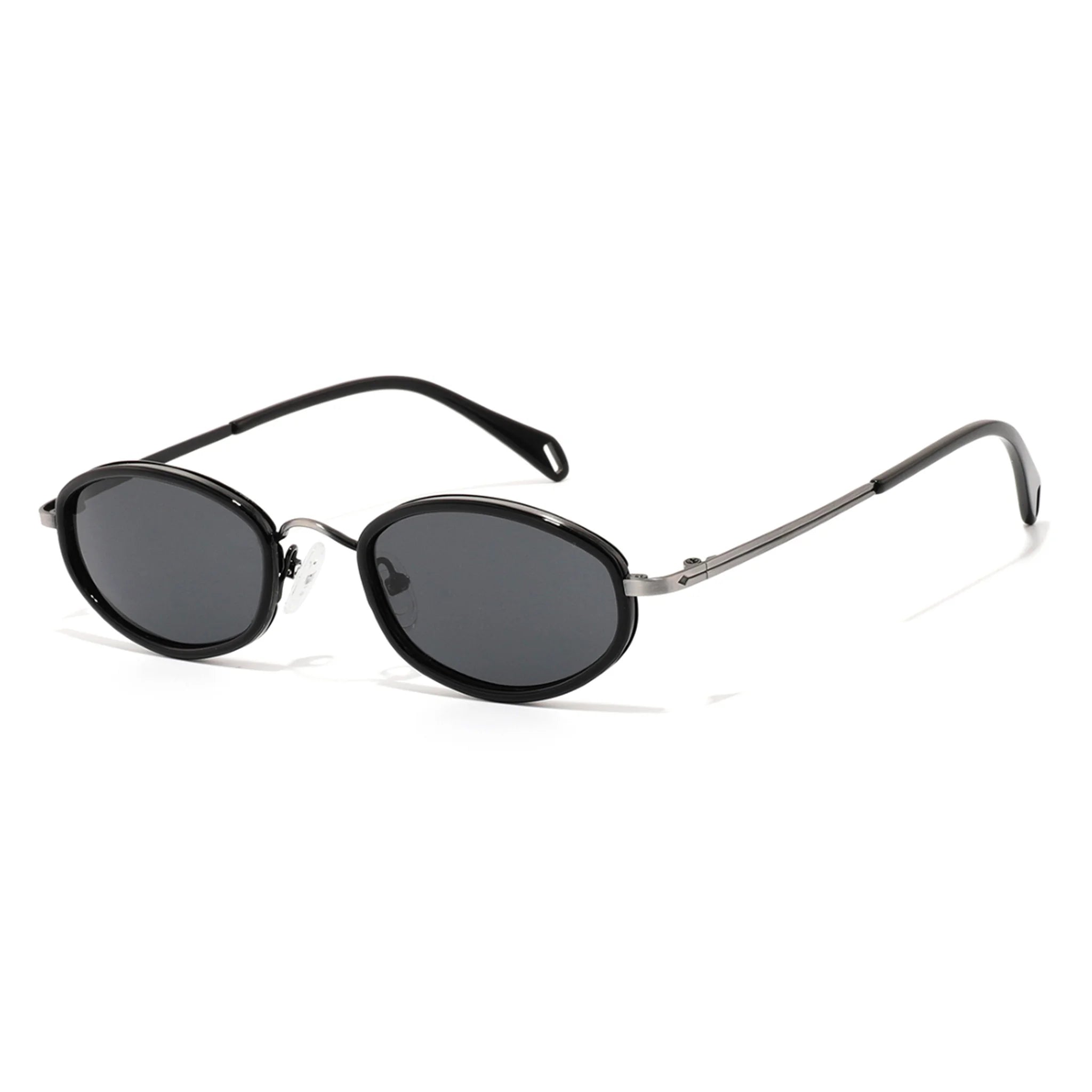 Oval Acetate & Metal Sunglasses JT-GLT9049 - Joyiris Eyewear