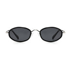 Oval Acetate & Metal Sunglasses JT-GLT9049 - Joyiris Eyewear