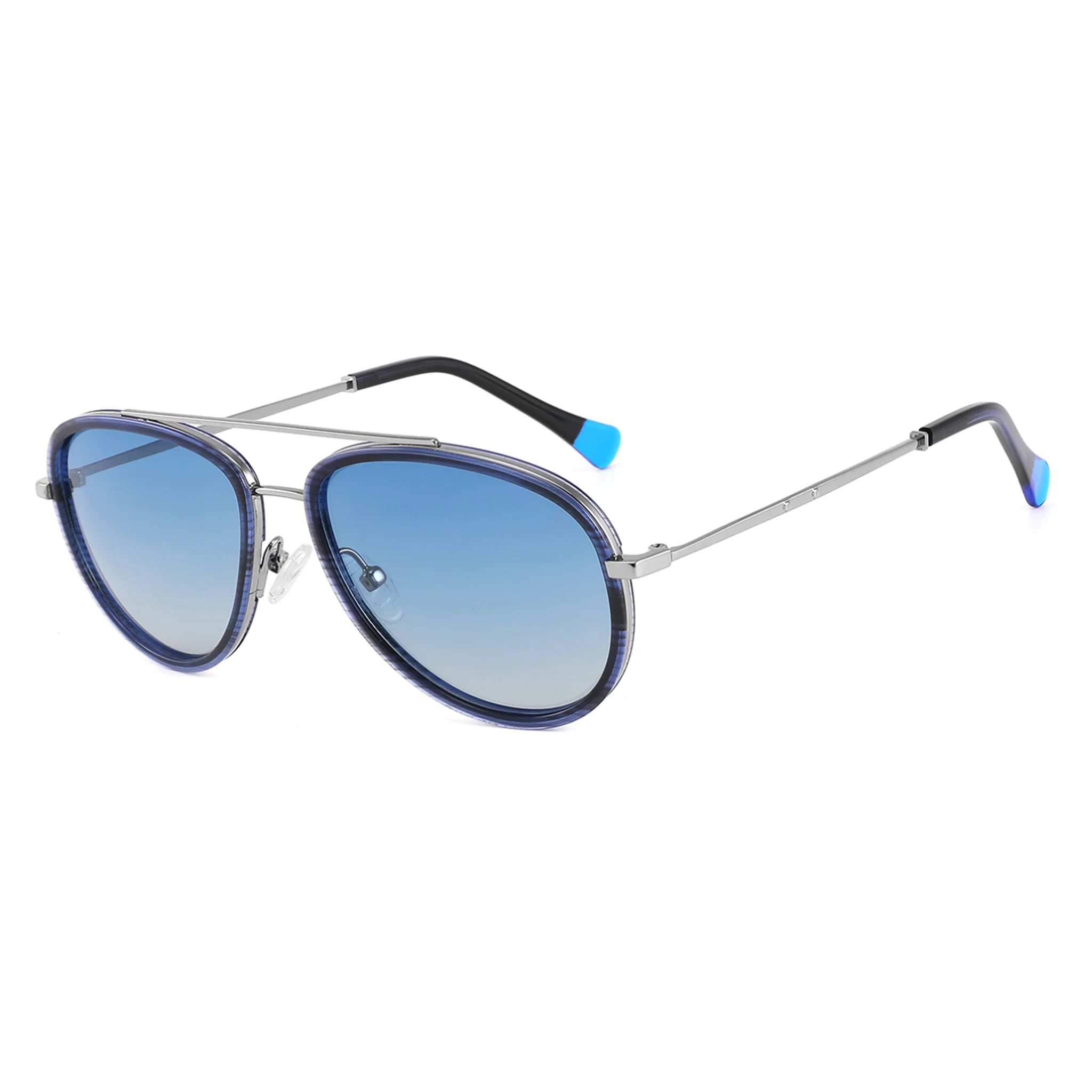 Oval Acetate & Metal Sunglasses JT-GLT9097 - Joyiris Eyewear
