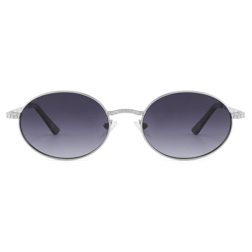 Oval Metal Sunglasses JT-GLT9197 - Joyiris Eyewear
