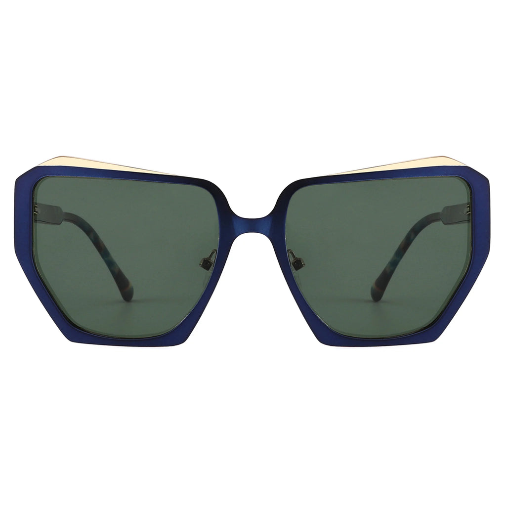 Geometric Metal Sunglasses JT-GLT9218 - Joyiris Eyewear