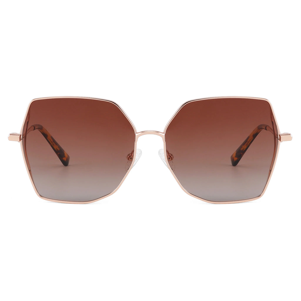 Geometric Metal Sunglasses JT-GLT9221 - Joyiris Eyewear