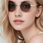 Round Metal Sunglasses JT-GLT9233 - Joyiris Eyewear