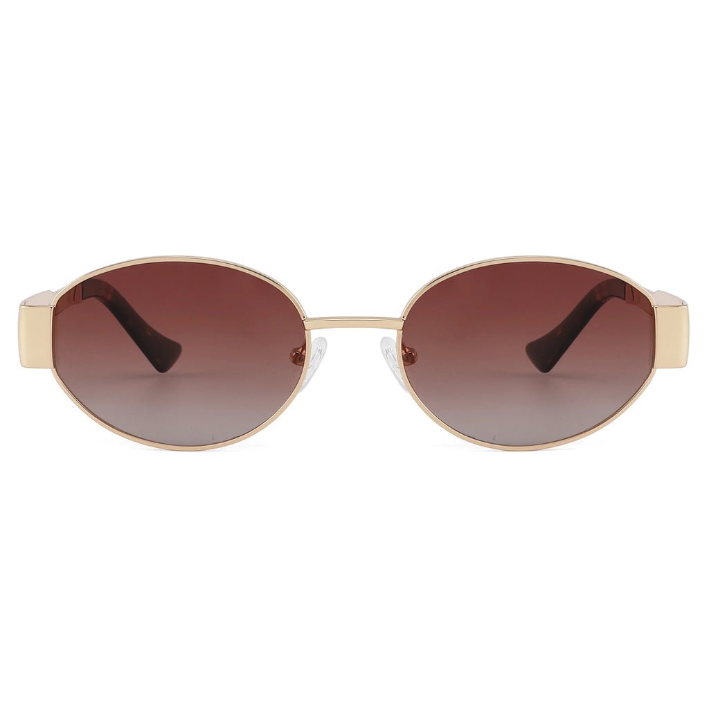 Oval Metal Sunglasses JT-GLT9240 - Joyiris Eyewear