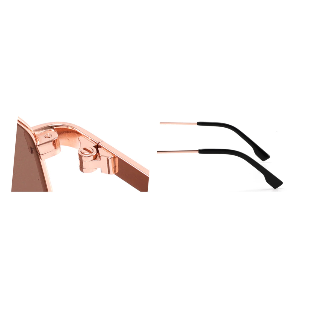 Geometric Metal Sunglasses JT-GLT9325 - Joyiris Eyewear
