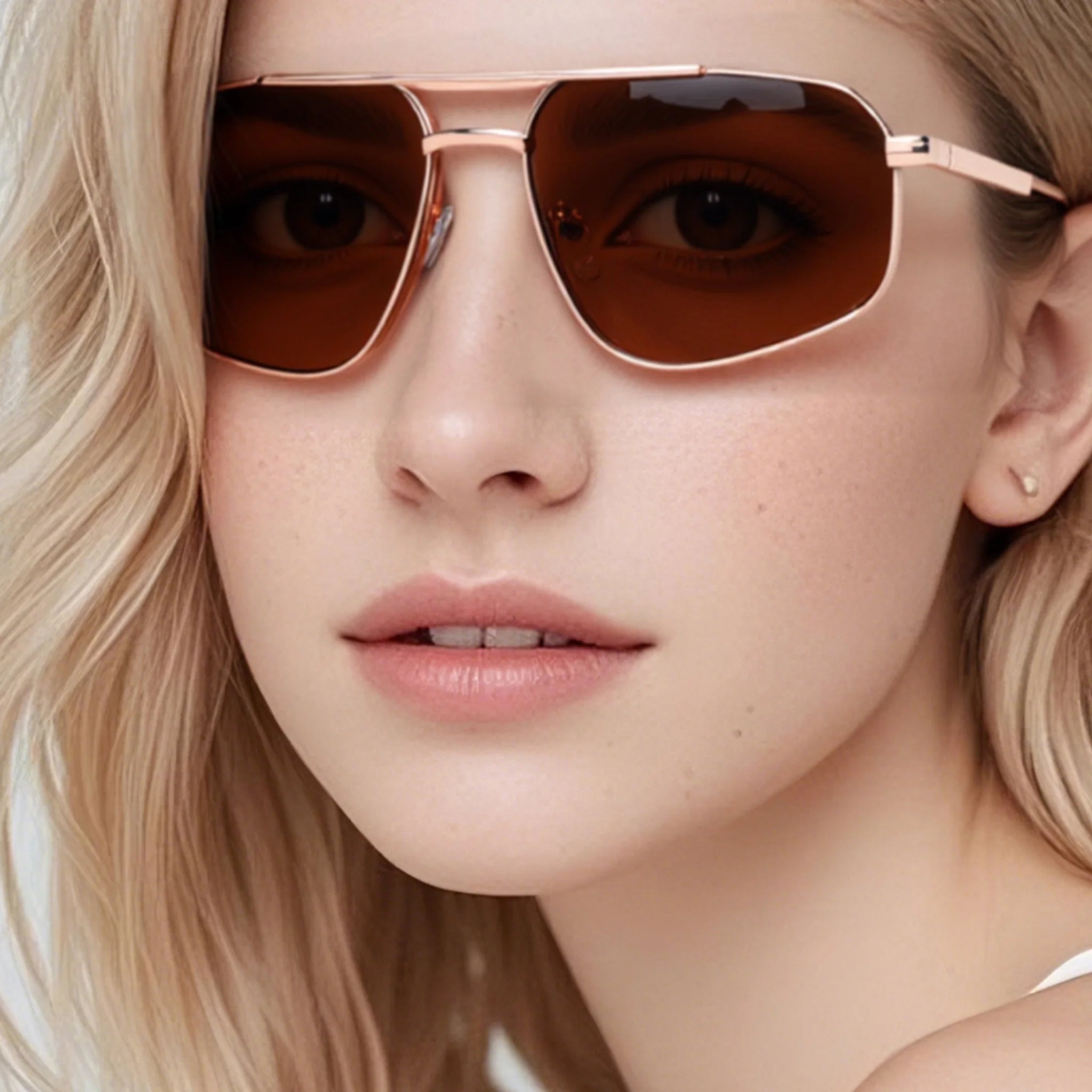 Geometric Metal Sunglasses JT-GLT9328 - Joyiris Eyewear