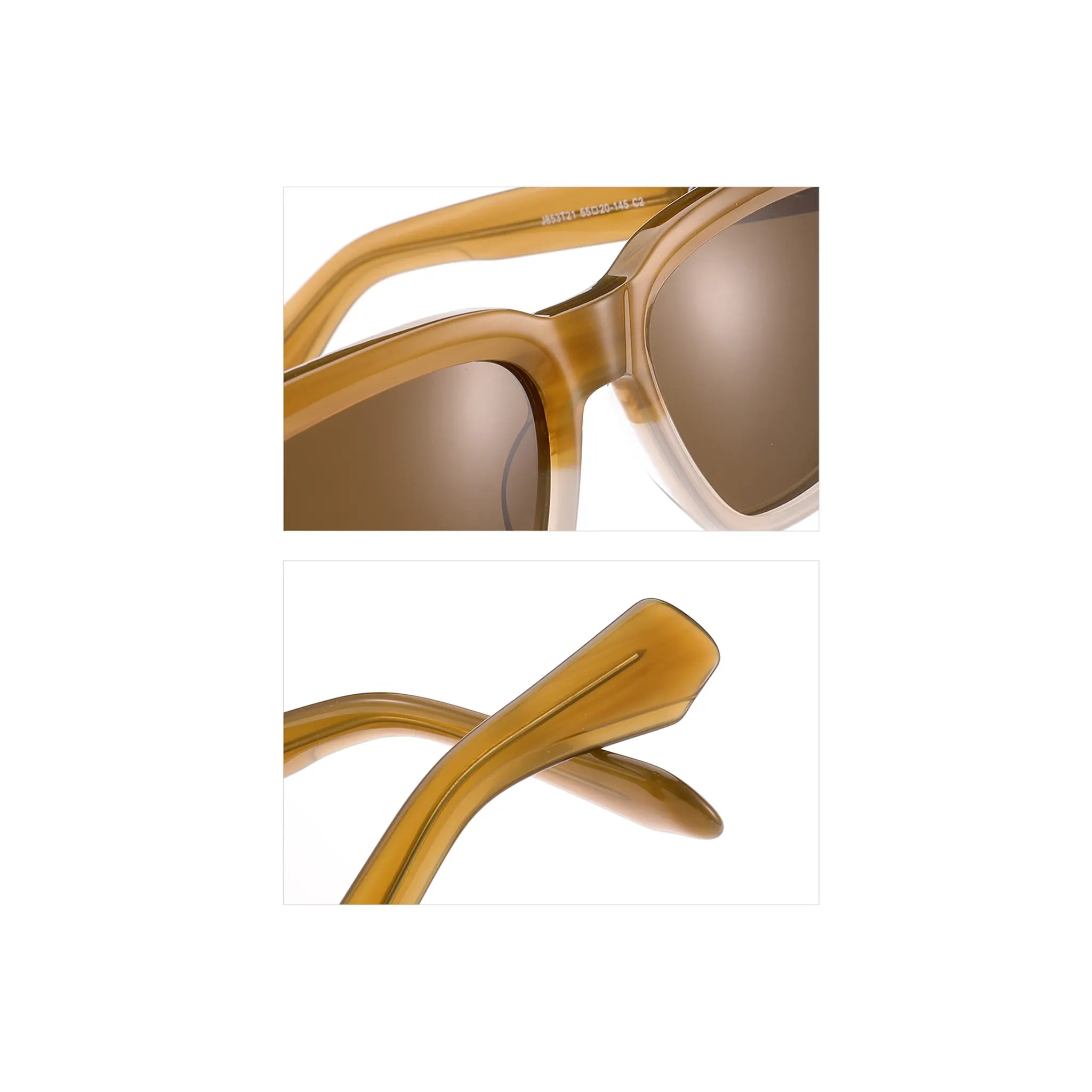 Rectangular Acetate JY-J853T21 Glasses Manufacturer - Joyiris